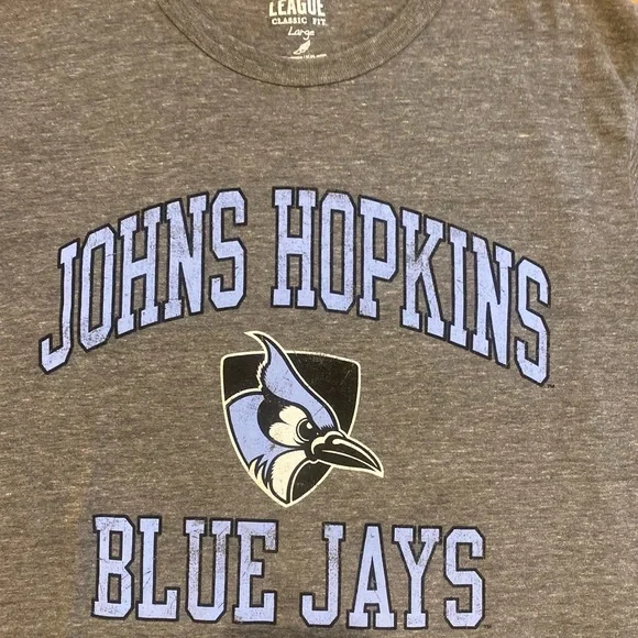 John’s Hopkins athletic Tshirt-large - Picture 2 of 2